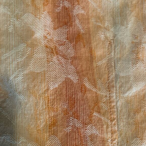 Woolrich Peach Fuzz Woven Textured Button Front Sleeveless Top Size Small - Picture 3 of 9